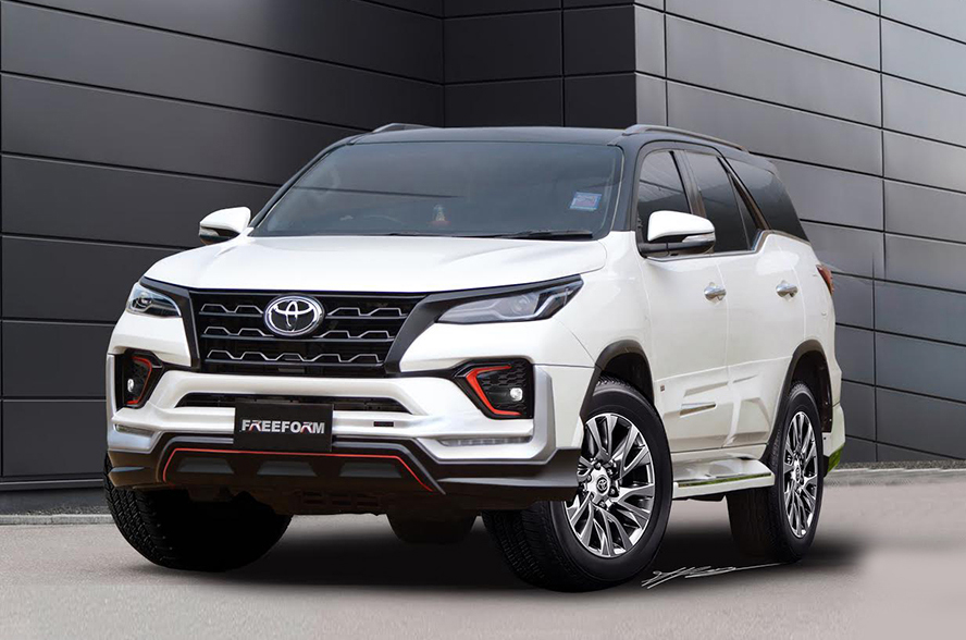 ชุดแต่ง Fortuner 2020 รุ่น Freeform Texas